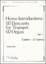 HYMN INTROUCTIONS AND DESCANTS FOR TRUMPET AND ORGAN EASTER cover